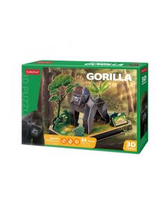 Puzzle 3D Zwierzęta - Goryl GXP-882467