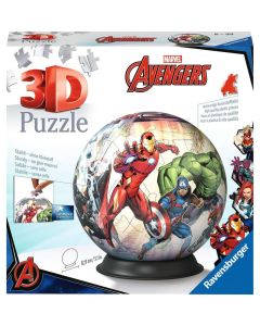 Puzzle 72 elementy 3D Kula Marvel Avengers GXP-884448