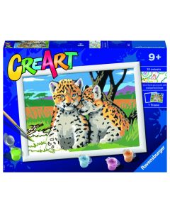 Malowanka CreArt dla dzieci Jaguary GXP-884458