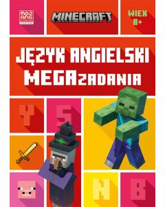 Książeczka Minecraft. Język angielski. Megazadania 8+ GXP-886059