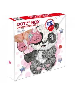 Zestaw Diamond Dotz - Panda pudełko
