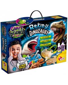 Zestaw edukacyjny Crazy Science - Rekiny i dinozaury GXP-890153