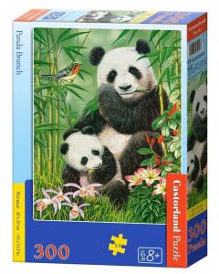 Puzzle 300 elementów Panda Brunch