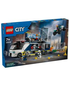Klocki City 60418 Policyjna ciężarówka z laboratorium kryminalnym GXP-904384