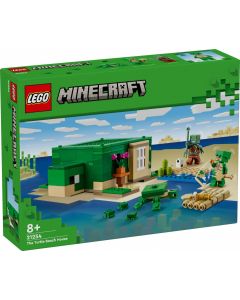 Klocki Minecraft 21254 Domek na plaży żółwi