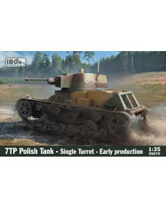 Model plastikowy 7TP Polish Tank Single Turret Early Production