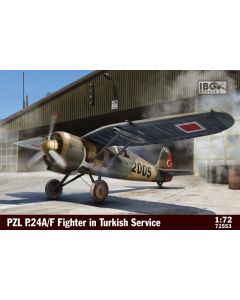 Model plastikowy PZL P.24A/F Fighter in Turkish Service 1/72
