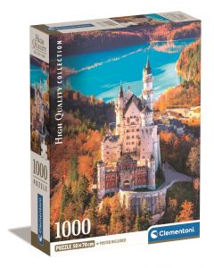 Puzzle 1000 elementów Compact Neuschwanstein GXP-910351