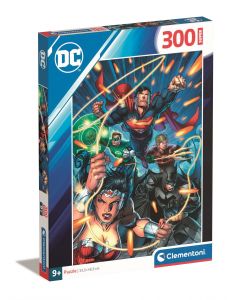 Puzzle 300 elementów DC Comics Liga Sprawiedliwych (Justice League) GXP-910377