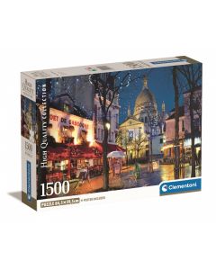 Puzzle 1500 elementów Compact Paris Montmarte GXP-910383