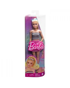 Lalka Barbie Fashionistas top w biało-czarne paski GXP-912601