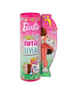 Lalka Barbie Cutie Reveal - Kotek-Panda Czerwona GXP-913353