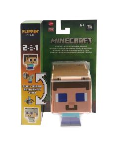 Figurka Minecraft z transformacją 2w1, Steve GXP-913381