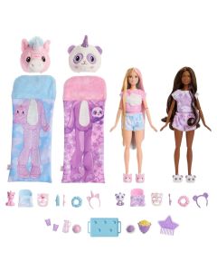 Zestaw prezentowy Lalka Barbie Cutie Reveal Piżama party GXP-913385