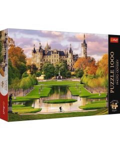 Puzzle 1000 elementów Premium Zamek w Schwerinie Niemcy
