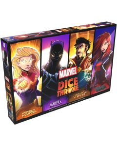Gra Dice Throne Marvel Box 2 Czarna Pantera, Kapitan Marvel, Doktor Strange, Czarna Wdowa