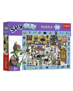 Puzzle 100 elementów Obserwacyjne Spy Guy Muzeum