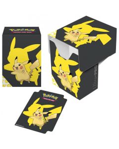 Pudełko Deck Box Pikachu czarno-żółte