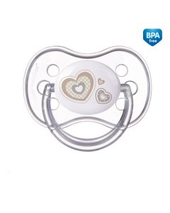 Canpol Babies Smoczek Uspokajający Silikonowy Symetryczny 0-6M Newborn Baby
