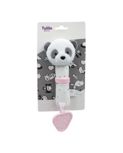 Tulilo zabawka z dźwiękiem Panda różowa 16cm 5904209890279