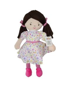 Tulilo-zabawka lalka Malwinka żółta/różowa 40cm