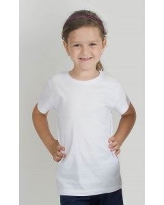 t-shirt  biały dziew.146-158 5901095401602