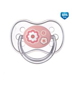 Canpol Babies Smoczek Uspokajający Silikonowy Symetryczny 18M+ Newborn Baby 22/582_PIN