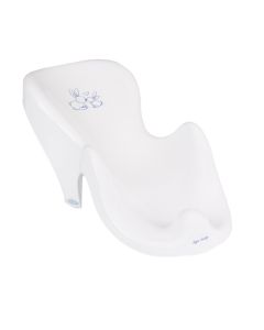 fotelik do kąpieli antypoślizgowy Króliczki biały