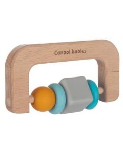 Canpol Babies gryzak drewniano-silikonowy dla niemowląt