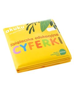 Akuku - książeczka edukacyjna-cyferki - do kąpieli