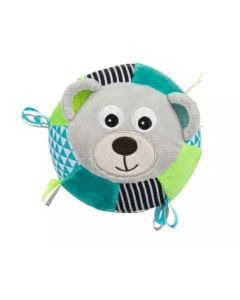 Canpol babies pluszowa piłka sensoryczna z dzwoneczkiem Bears