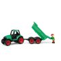 Traktor z przyczepą 38 cm Truckies