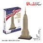Puzzle 3D Empire State Building 54 elementy GXP-699071