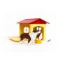 Zestaw figurek Przytulna buda dla psa Farm World GXP-843153