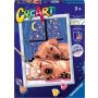Malowanka CreArt dla dzieci Śpiące psiaki GXP-843517