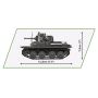 Klocki Bitwa pod Arras 1940 Matilda II kontra Panzer 38(t)