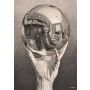 Puzzle 1000 elementów Compact Art Collection Escher Hand with Reflecting Sphere GXP-866950