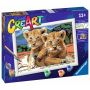 Malowanka CreArt dla dzieci Małe lwiątka GXP-884466