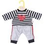 Ubranko Strój sportowy w paski Dolly Moda dla lalki Baby Born GXP-903166