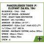 Klocki Panzerjager Tiger (P) Elefant GXP-909193
