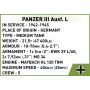 Klocki Panzer III Ausf.L