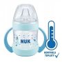 Nuk butelka 150ml z uchwytami i wskaźnikiem temperatury Nature Sense-ustnik silikon niekapek